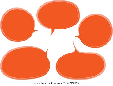 speech bubble vector