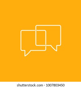 Speech Bubble Vector icon 