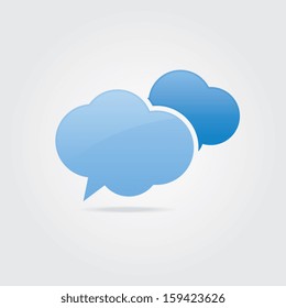 Speech Bubble Vector Icon
