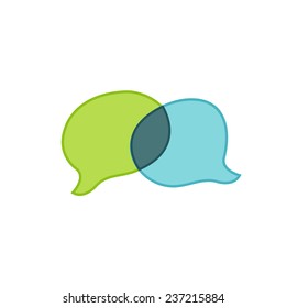 Speech Bubble Vector Icon