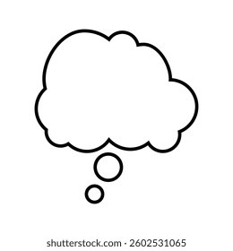 Speech bubble vector icon. Chat illustration sign. Message symbol. Text bubble logo.