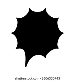 Speech bubble vector icon. Chat illustration sign. Message symbol. Text bubble logo.