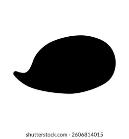 Speech bubble vector icon. Chat illustration sign. Message symbol. Text bubble logo.