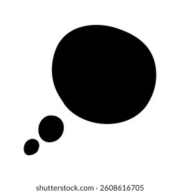 Speech bubble vector icon. Chat illustration sign. Message symbol. Text bubble logo.