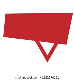 speech bubble vector illustration
