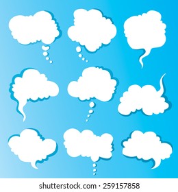 Speech Bubble vector illustration