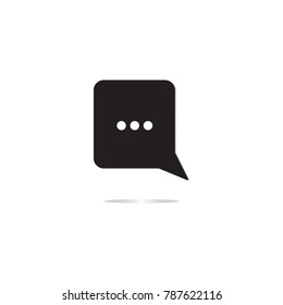 speech bubble vector illustration eps 10