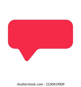 Speech bubble vector illustration. Icons Set of speak bubble text, chatting box, message box doodle flat style. Isolated on a white background. Design elements.