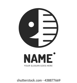 Speech bubble. Vector logo design. Business concept icon.