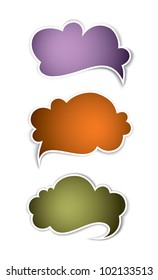 Speech Bubbles.