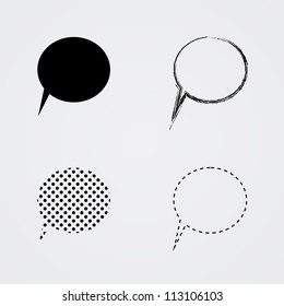 Speech bubbles
