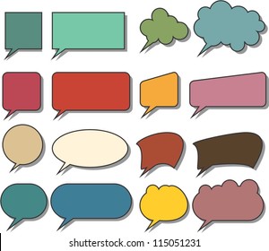 speech bubbles