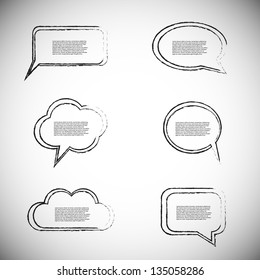 Speech bubbles