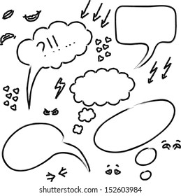 speech bubbles