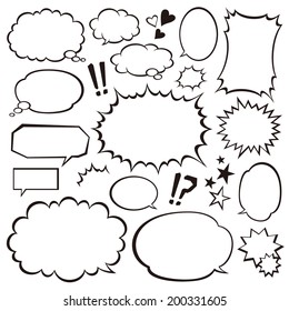 Speech bubbles