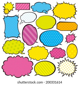 Speech bubbles