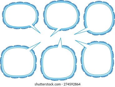 speech bubbles