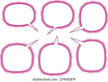 speech bubbles