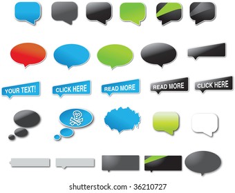 Speech bubbles