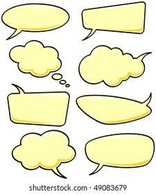 speech bubbles