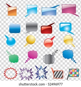 speech bubbles