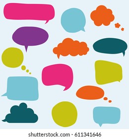 Speech bubbles