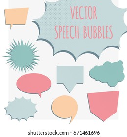 Speech bubbles