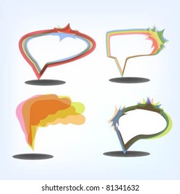 Speech bubbles