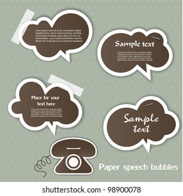 Speech bubbles