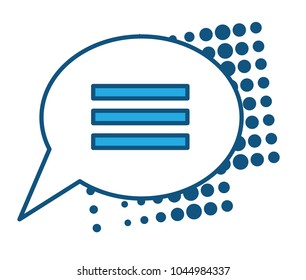 Speech bubbles design