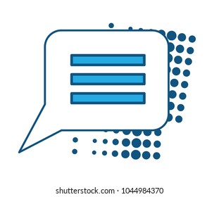 Speech bubbles design