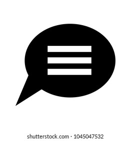 Speech bubbles design