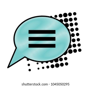 Speech bubbles design