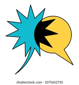 speech bubbles design