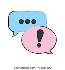 speech bubbles design