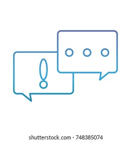 speech bubbles design 