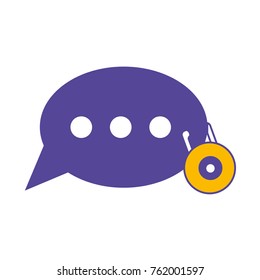 speech bubbles design concept 