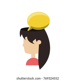 speech bubbles design concept