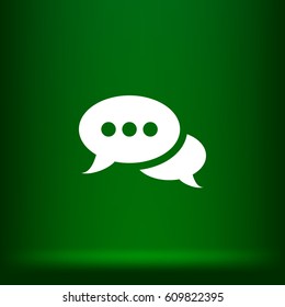 Speech bubbles, dialog icon