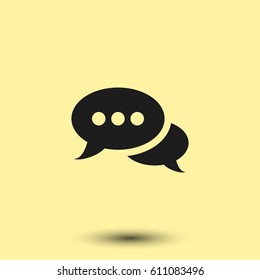 Speech bubbles, dialog icon