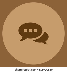 Speech bubbles, dialog icon