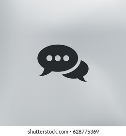 Speech bubbles, dialog icon