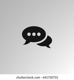 Speech bubbles, dialog icon