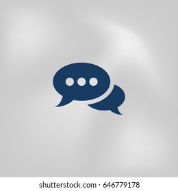 Speech bubbles, dialog icon