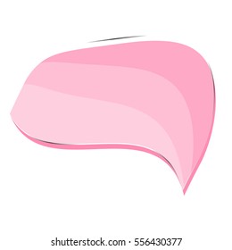 Speech bubbles glass infographic vector illustration