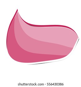 Speech bubbles glass infographic vector illustration