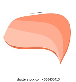 Speech bubbles glass infographic vector illustration