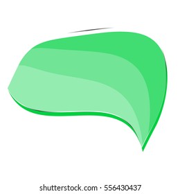 Speech bubbles glass infographic vector illustration