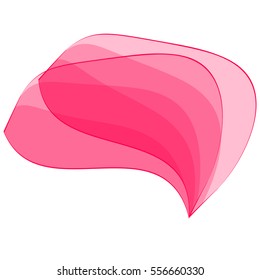 Speech bubbles glass infographic vector illustration