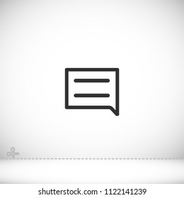 Speech bubbles icon